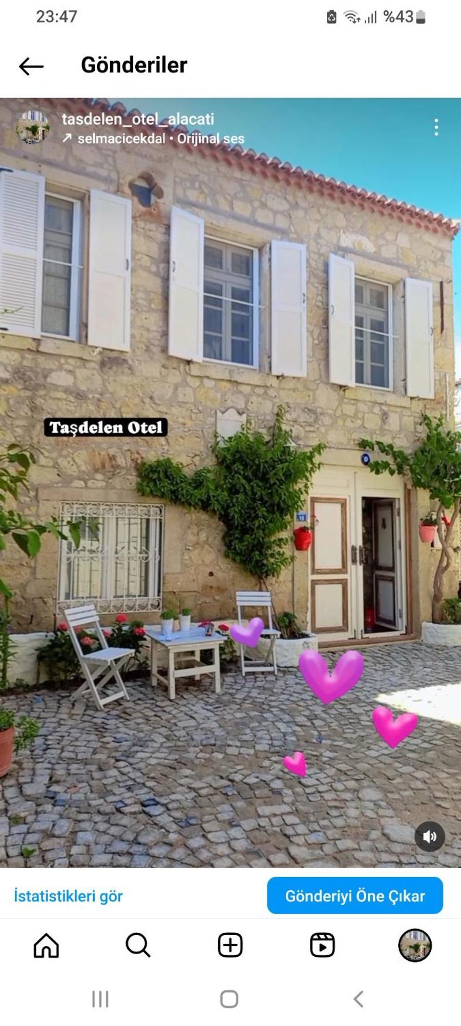 Tasdelen Hotel Alaçatı Extérieur photo